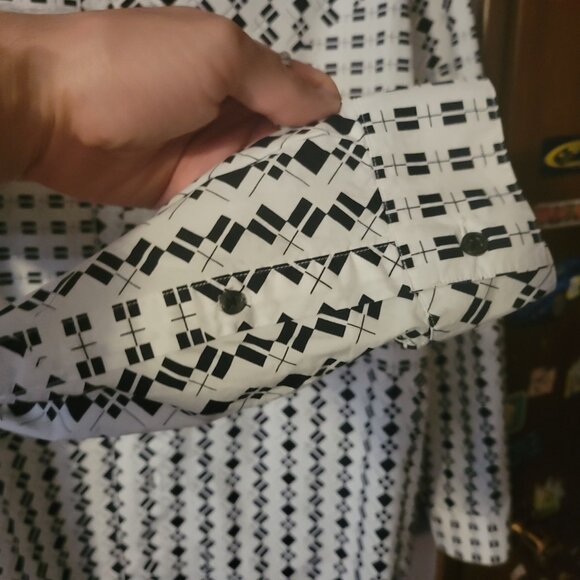 Marni at H&M 2012 L geometric oversized shirt. - Picture 5 of 8